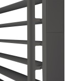 Ścianka żaluzjowa panel do pergoli Kea - szara Grindi - 9