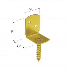 Łącznik pergoli OP 30x38x30x2,0 DMX - 3