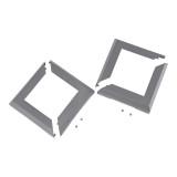 Maskownica do nogi pergoli KEA zestaw 2 szt. - szara Grindi - 2