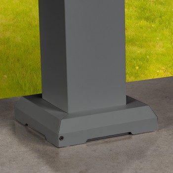 Maskownica do nogi pergoli KEA zestaw 2 szt. - szara Grindi - 3