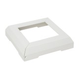 Maskownica do nogi pergoli KEA zestaw 2 szt. - biała Grindi - 1