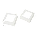 Maskownica do nogi pergoli KEA zestaw 2 szt. - biała Grindi - 2