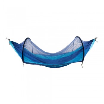 Hamak z moskitierą niebieski 240x120 - Manila Grindi - 1