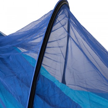 Hamak z moskitierą niebieski 240x120 - Manila Grindi - 7