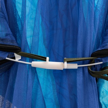 Hamak z moskitierą niebieski 240x120 - Manila Grindi - 9