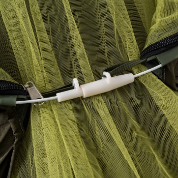 Hamak z moskitierą zielony 260x140 - Manila Grindi - 7