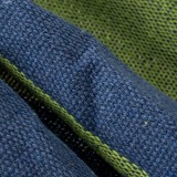 Hamak ogrodowy niebieski 180x160 z drewnianą poprzeczką - Honolulu Grindi - 5