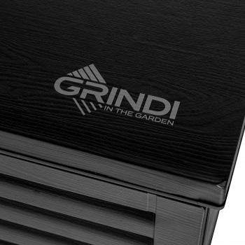 Skrzynia ogrodowa - Larus 390 litrów - czarna Grindi - 3