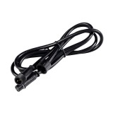 Kabel przedłużający do lampek LED 1 m czarny - LOPP 1 Grindi - 1