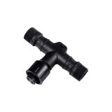 Rozdzielacz do lampek LED typ T czarny - LOPR 1 Grindi - 1