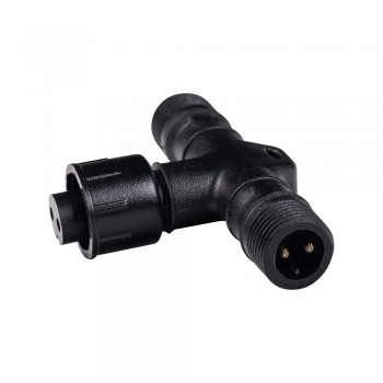 Rozdzielacz do lampek LED typ T czarny - LOPR 1 Grindi - 3