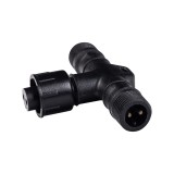 Rozdzielacz do lampek LED typ T czarny - LOPR 1 Grindi - 3