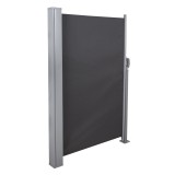 Osłona tarasowa 140x300 - Sira, ciemnoszara Grindi - 1