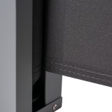 Osłona tarasowa 140x300 - Sira, ciemnoszara Grindi - 3