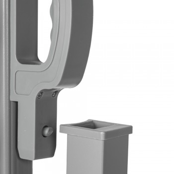 Osłona tarasowa 200x300 - Sahil I , szara Grindi - 4