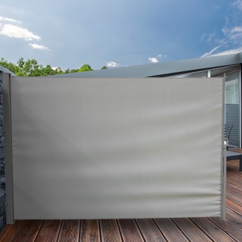 Osłona tarasowa 200x300 - Sahil I , szara Grindi - 6