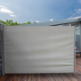 Osłona tarasowa 200x300 - Sahil I , szara Grindi - 6