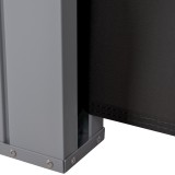 Osłona tarasowa 200x300 - Sahil I , ciemnoszara Grindi - 3