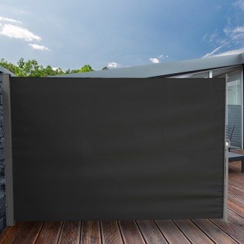 Osłona tarasowa 200x300 - Sahil I , ciemnoszara Grindi - 6