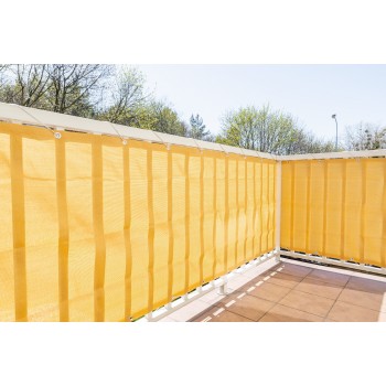 Osłona balkonowa beżowa - PVC 90cm - GOB 1 Grindi - 2