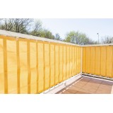 Osłona balkonowa beżowa - PVC 90cm - GOB 1 Grindi - 2