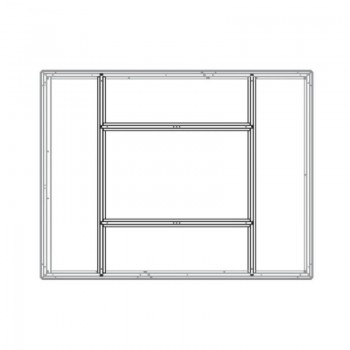 Stelaż pod domek metalowy Salix Grindi - 1