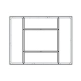 Stelaż pod domek metalowy Salix Grindi - 1