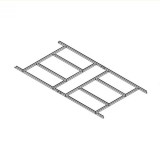 Stelaż pod domek metalowy Sorbus II Grindi - 1