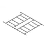 Stelaż pod domek metalowy Sorbus III Grindi - 1