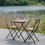 Zestaw mebli ogrodowych - drewniany składany - Liko I GRINDI IN THE GARDEN - 2