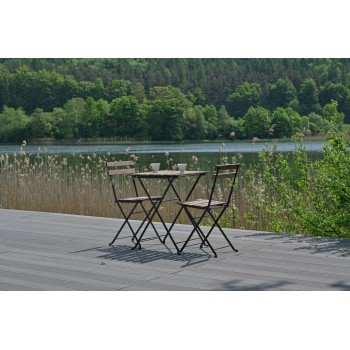 Zestaw mebli ogrodowych - drewniany składany - Liko I GRINDI IN THE GARDEN - 4