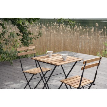 Zestaw mebli ogrodowych - drewniany składany - Liko II GRINDI IN THE GARDEN - 5