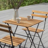 Zestaw mebli ogrodowych - drewniany składany - Liko II GRINDI IN THE GARDEN - 3