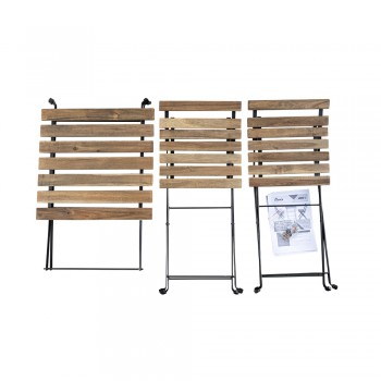 Zestaw mebli ogrodowych - drewniany składany - Liko I GRINDI IN THE GARDEN - 13