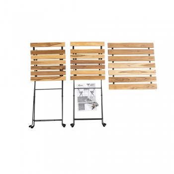 Zestaw mebli ogrodowych - drewniany składany - Liko II GRINDI IN THE GARDEN - 17