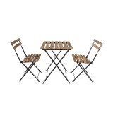 Zestaw mebli ogrodowych - drewniany składany - Liko I GRINDI IN THE GARDEN - 1