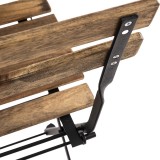 Zestaw mebli ogrodowych - drewniany składany - Liko I GRINDI IN THE GARDEN - 5