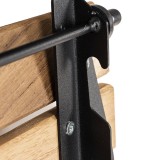 Zestaw mebli ogrodowych - drewniany składany - Liko I GRINDI IN THE GARDEN - 7