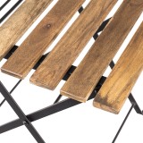 Zestaw mebli ogrodowych - drewniany składany - Liko I GRINDI IN THE GARDEN - 11