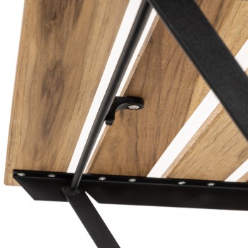 Zestaw mebli ogrodowych - drewniany składany - Liko I GRINDI IN THE GARDEN - 9