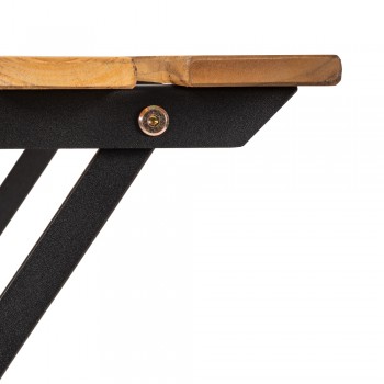 Zestaw mebli ogrodowych - drewniany składany - Liko II GRINDI IN THE GARDEN - 8