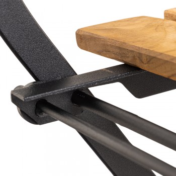 Zestaw mebli ogrodowych - drewniany składany - Liko II GRINDI IN THE GARDEN - 15