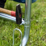 Namiot garażowy PE 300x700x274 szary - NG 3 GRINDI IN THE GARDEN - 6