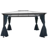 Moskitiera do altany ogrodowej Libra II - szara GRINDI IN THE GARDEN - 4