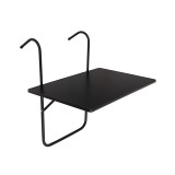 Składany stolik balkonowy czarny - SSB 3 Grindi - 1