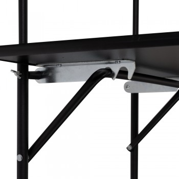 Składany stolik balkonowy czarny - SSB 3 Grindi - 3