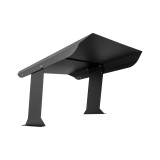 Daszek, garaż dla kosiarki robota koszącego - GRK 1 - szary GRINDI IN THE GARDEN - 2