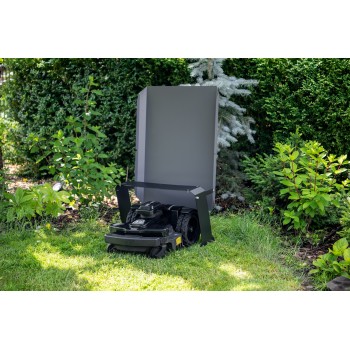 Daszek, garaż dla kosiarki robota koszącego - GRK 1 - szary GRINDI IN THE GARDEN - 5