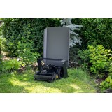 Daszek, garaż dla kosiarki robota koszącego - GRK 1 - szary GRINDI IN THE GARDEN - 5