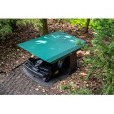Daszek, garaż dla kosiarki robota koszącego - GRK 1 - zielony GRINDI IN THE GARDEN - 5